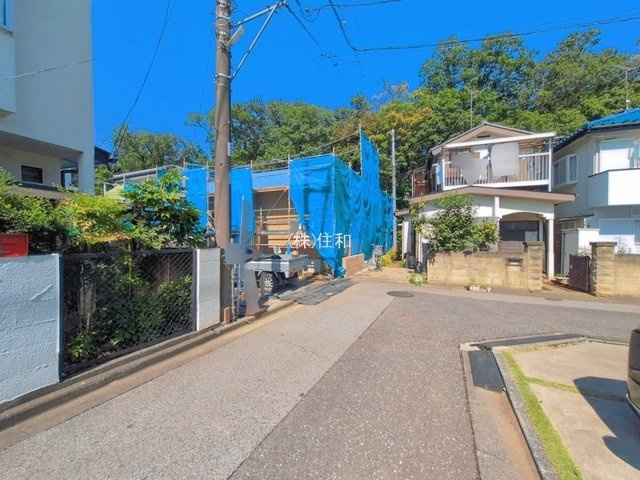 【新築分譲住宅】川越市南大塚6丁目の前面道路含む現地写真