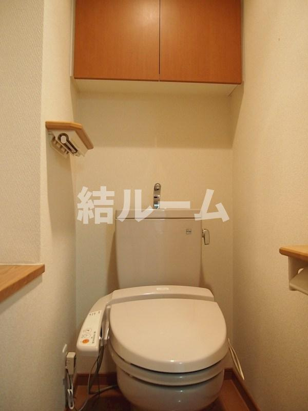 中野区沼袋４丁目の賃貸マンションのトイレ