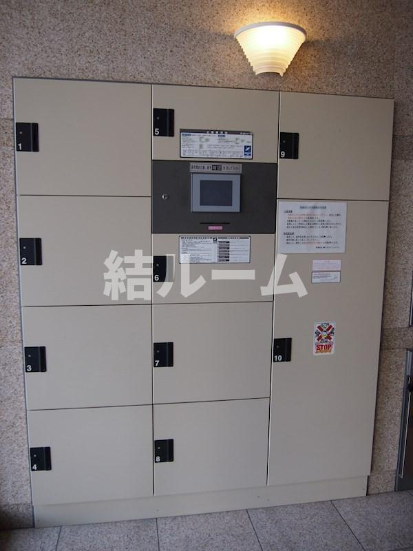 中野区沼袋４丁目の賃貸マンションのロビー