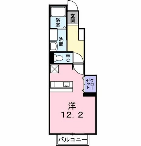 ヴィーヴル　スミヨシの間取り