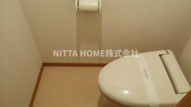 エレガンテのトイレ|温水洗浄付きのトイレです☆彡