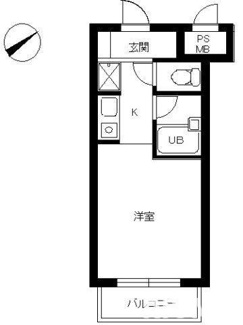 【間取り】 | スカイコート荻窪第５