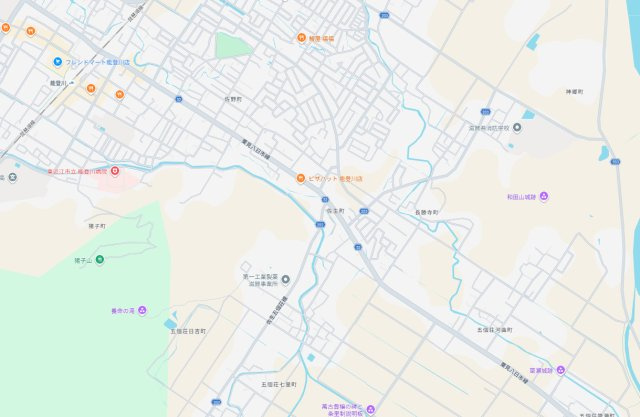 東近江市長勝寺町　新築一戸建ての地図