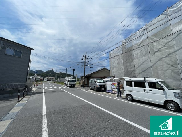 東近江市長勝寺町　新築一戸建ての外観|現在の進捗状況です！順調に作業進行中、完成が待ち遠しいです！詳細の間取り等、お気軽にお問い合わせください！