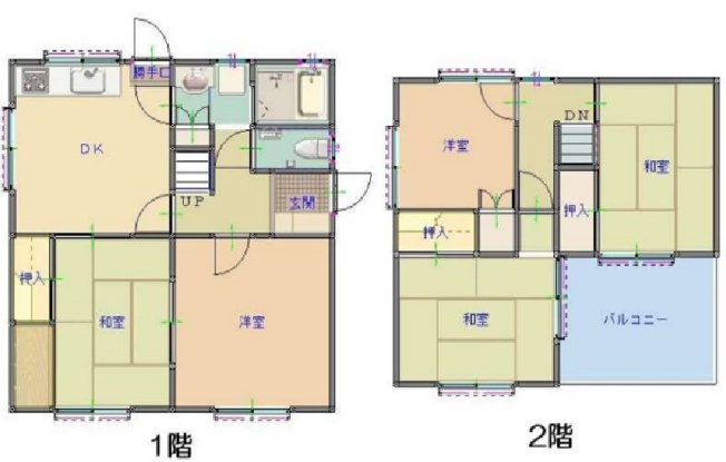 【間取り】 | 間取りは5DKになります。