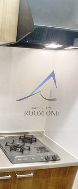 プラージュ王子神谷の内装|2口コンロです。