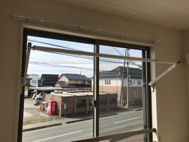 エクレール館向の設備|室内物干（イメージ）