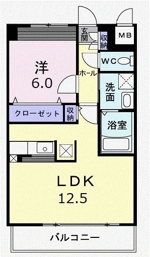 グランクレシアの間取り