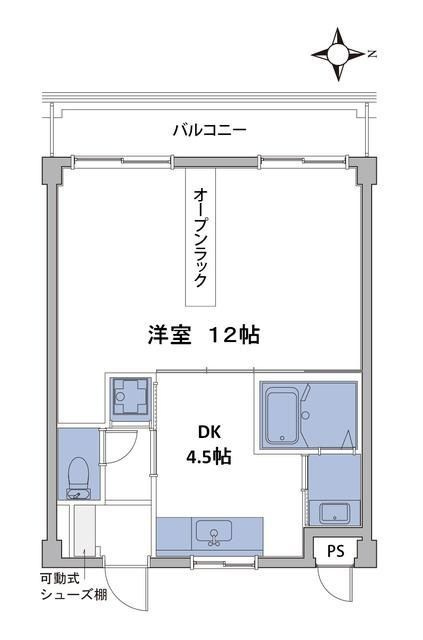 フェリス宮前平Ⅱの間取り
