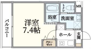 AILE京橋の間取り