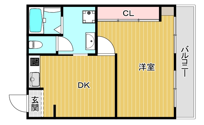 【間取り】 | スギタ今福北ハイツ