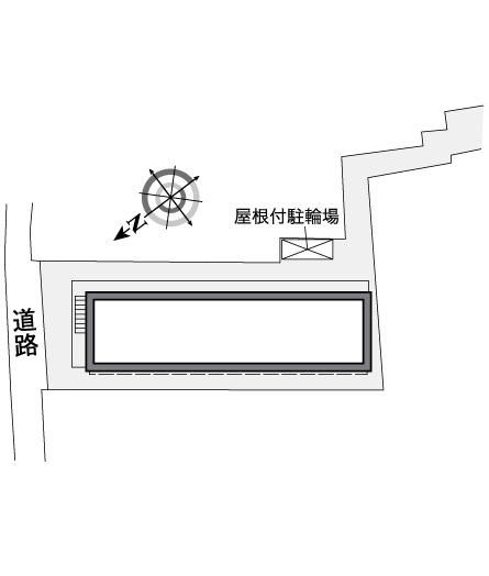 レオパレスグランシャリオⅡの区画図