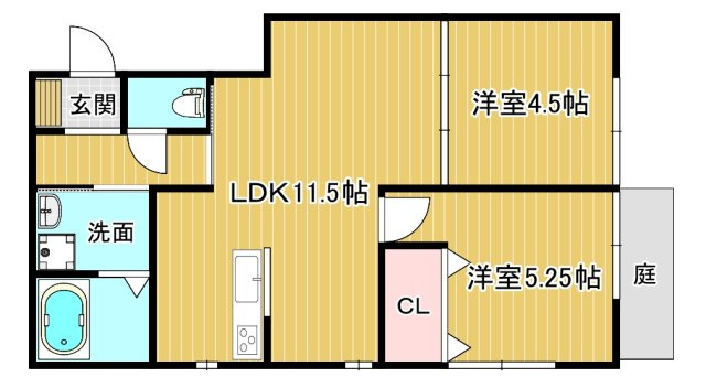 【間取り】 | KARIN北神戸 | KARIN 北神戸(Good Home)