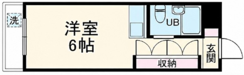 ハートハウス原木中山の間取り