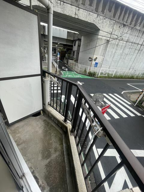 トップ北千住のバルコニー