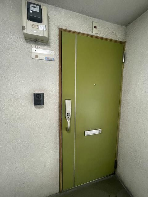 トップ北千住の玄関