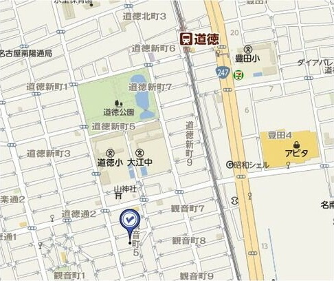 アンプルール リーブル アコールの地図