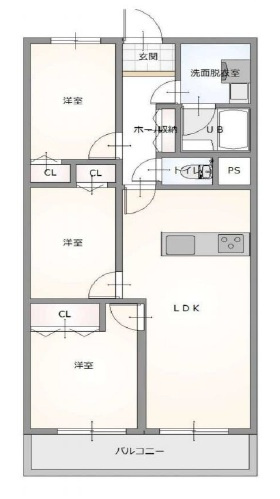 イトーピア鶴見の間取り