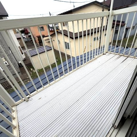 室蘭市日の出町2丁目31-76戸建のバルコニー