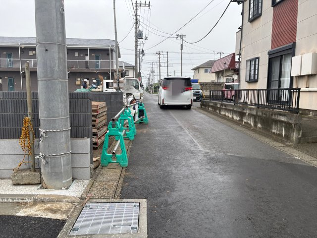 【前面道路含む現地写真】 | 深谷市上野台第25　LiveleGarden.s　新築戸建　全4棟　4号棟