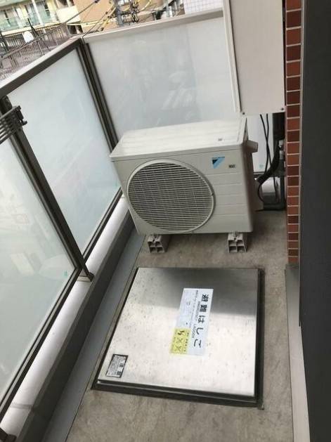 Log武蔵小山のバルコニー