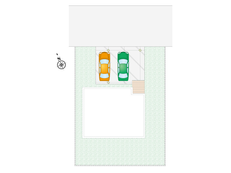ゆとりある幅員6ｍの前面道路で、駐車やお車の出し入れもスムーズです♪