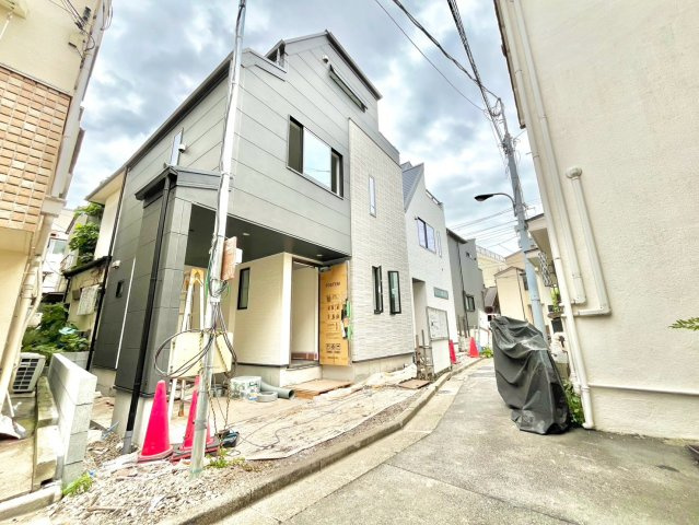 北区上中里2丁目　新築戸建の前面道路含む現地写真|2026.08.27撮影