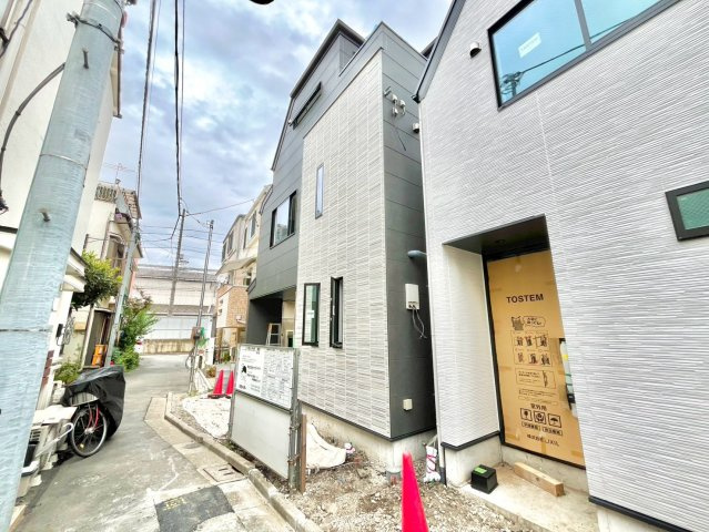 北区上中里2丁目　新築戸建の前面道路含む現地写真|2026.08.27撮影
