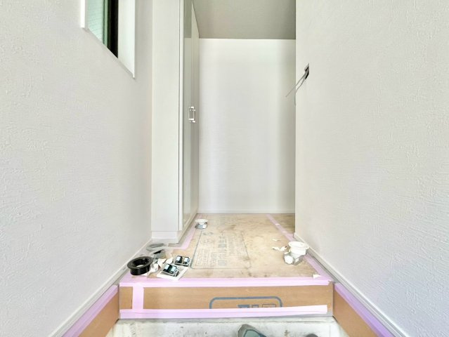北区上中里2丁目　新築戸建の玄関|2026.08.27撮影