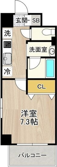 CITY SPIRE 名駅前の間取り