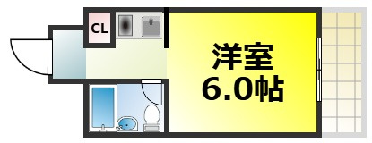 【間取り】 | レジデンシャル桜川 仲介手数料無料