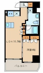 ラ・グラースダイヤモンドマンション桜上水の間取り|間取りです。