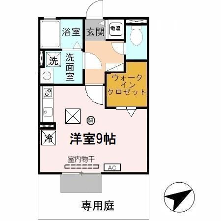レセンテ東新町の間取り