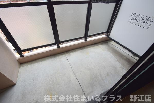 コータコートのバルコニー