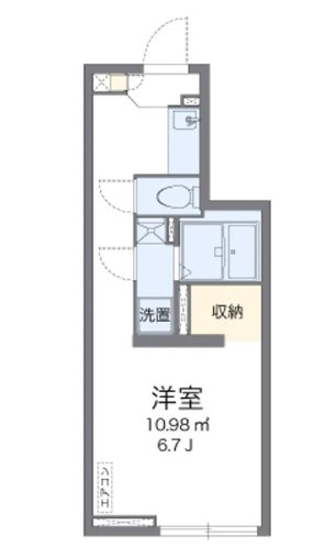 アルク中川コートの間取り