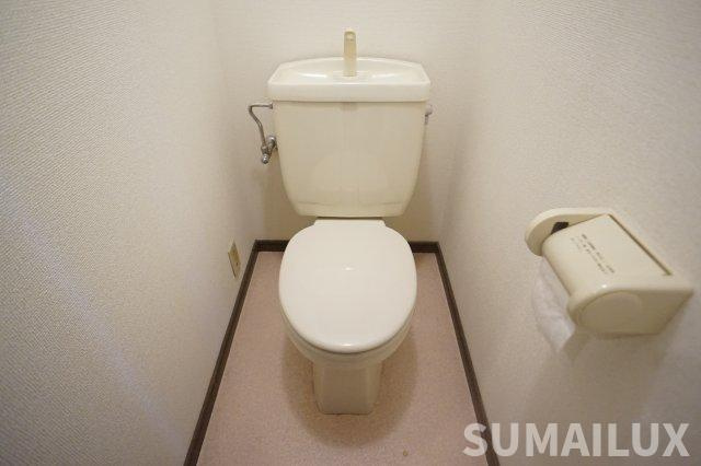 熊本市東区戸島西１丁目の賃貸マンションのトイレ