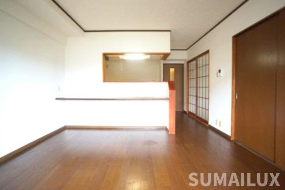 熊本市東区戸島西１丁目の賃貸マンションの居間・リビング