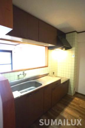 熊本市東区戸島西１丁目の賃貸マンションのキッチン