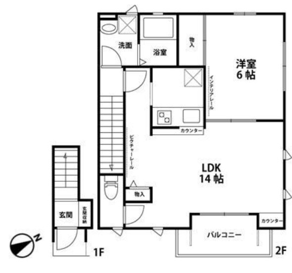 エストゥールの間取り