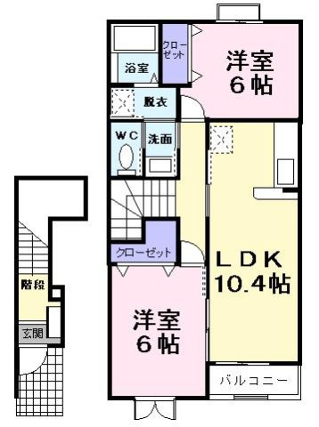 リバーサイドプラスワンの間取り