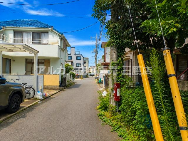 武蔵野市関前3丁目 中央線 三鷹駅 売地の前面道路含む現地写真