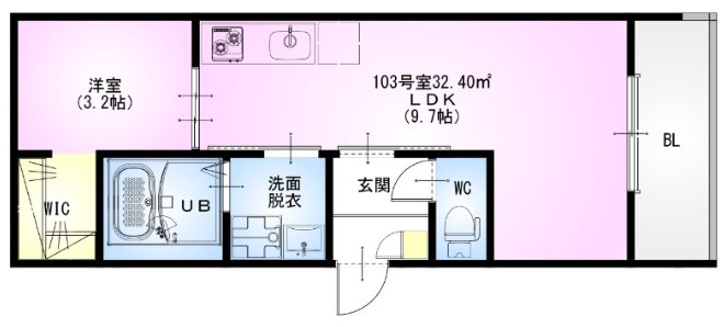 REGALEST 土呂　プレミアムの間取り