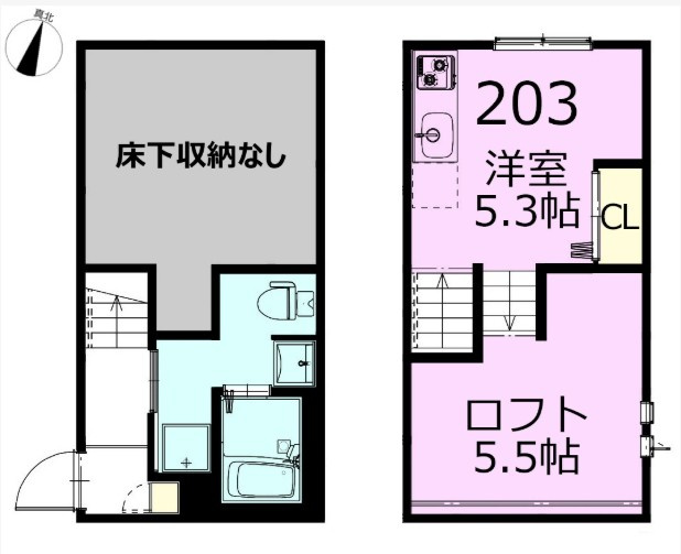 火災保険は貸主負担♪二人入居可♪オートロック♪デザイナーズ♪の間取り