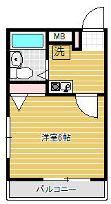 【間取り】 | パークウェル大崎