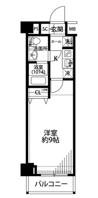 プレール・ドゥーク羽田WESTⅡの間取り|間取りです。