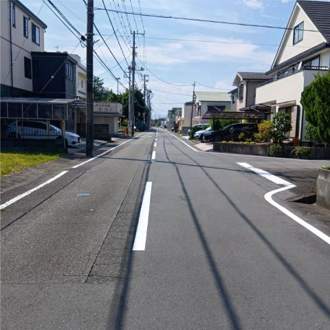 【前面道路含む現地写真】 | 沼津市今沢 売土地 ET06340 | 沼津市今沢　前面道路
