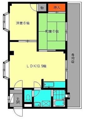 【間取り】 | フェアコート春日