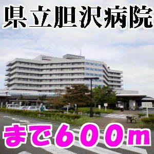 セレーノ　Ｂの周辺|胆沢病院まで600m