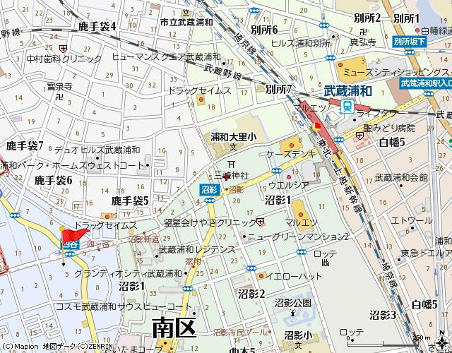 エクセルシアの地図