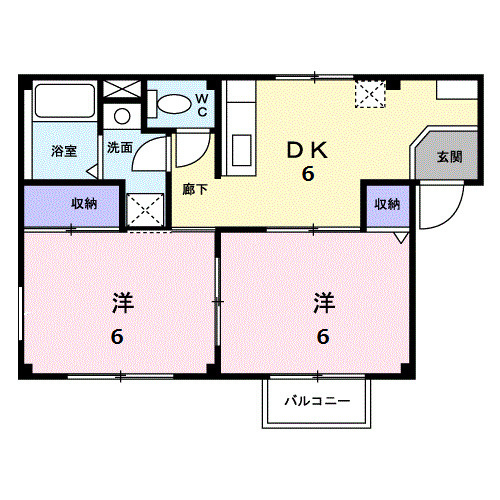 アルモニーの間取り
